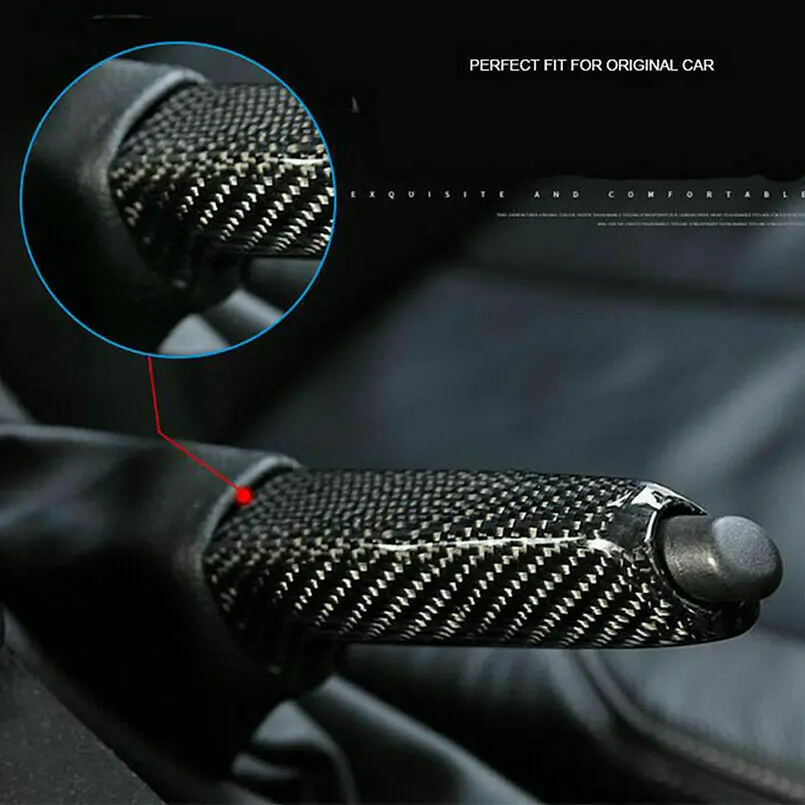 1Pcs For BMW E60 E84 E87 E90 E91 E92 Real Carbon Fiber Handbrake Handle Grip Cover
1Pcs For BMW E60 E84 E87 E90 E91 E92 Real Carbon Fiber Handbrake Handle Grip Cover