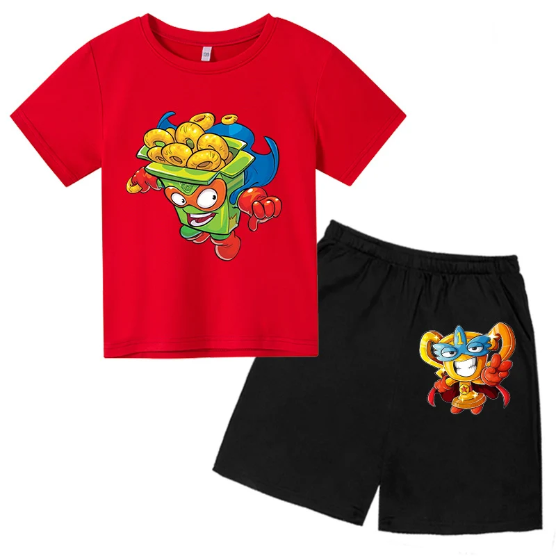 2021, children's cartoon suit, T-shirt + short sleeved trousers, children's summer wear, 4-14 years old youth clothing
2021, children's cartoon suit, T-shirt + short sleeved trousers, children's summer wear, 4-14 years old youth clothing