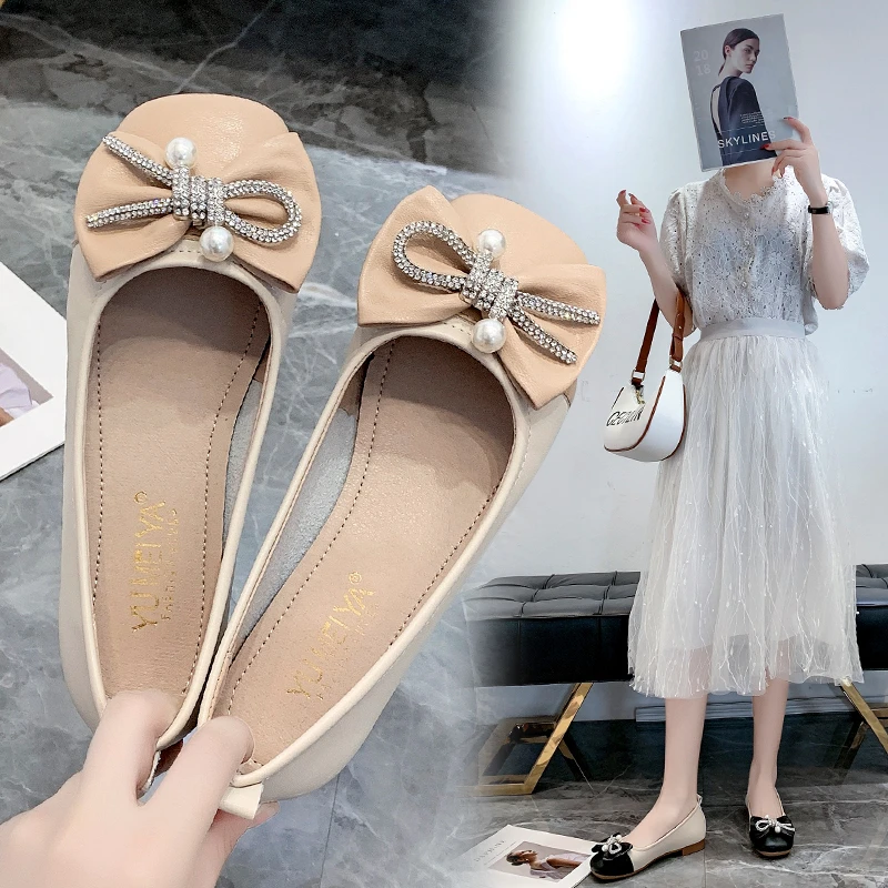 2021 New High Quality Fashion Flat Shoes Bow Shoes Comfortable Women's Shoes Flat Shoes Casual Single Shoes Zapatos De Mujer
2021 New High Quality Fashion Flat Shoes Bow Shoes Comfortable Women's Shoes Flat Shoes Casual Single Shoes Zapatos De Mujer