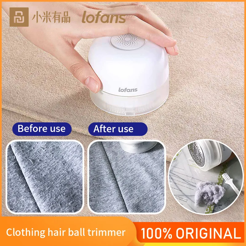 Lofans Smart Pilling Remover Lint Remover Mini Portable Rechargeable Trimmer Shaving Machine Fabric Shaver For Clothes Sweaters
Lofans Smart Pilling Remover Lint Remover Mini Portable Rechargeable Trimmer Shaving Machine Fabric Shaver For Clothes Sweaters