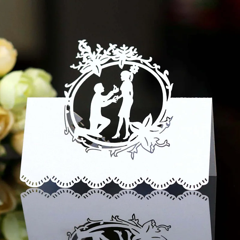 20pcs Laser Cut Place Cards Wedding Party Decoration Table Name Message Setting Card Event Party Supplies Greeting Card
20pcs Laser Cut Place Cards Wedding Party Decoration Table Name Message Setting Card Event Party Supplies Greeting Card