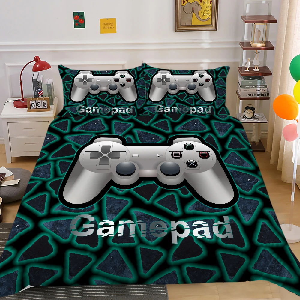 3D Game Handle Duvet Cover Comforter Set Bed Cover Set Boys 2/3 Pcs Bedclothes Bedroom Decor
3D Game Handle Duvet Cover Comforter Set Bed Cover Set Boys 2/3 Pcs Bedclothes Bedroom Decor