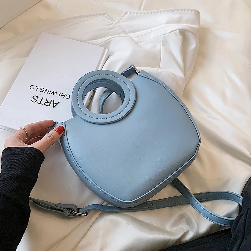 Round Handle Small PU Leather Shoulder Crossbody Bags for Women 2021 Summer Luxury Fashion Brands Trendy Elegant Handbags Totes
Round Handle Small PU Leather Shoulder Crossbody Bags for Women 2021 Summer Luxury Fashion Brands Trendy Elegant Handbags Totes