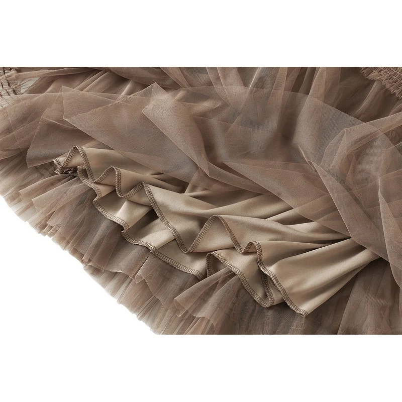 OHRYIYIE Spring Summer New Fashion Sweet Tulle Skirt Womens Korean Cute A-Line Mesh Skirts Female Black Midi Long Pleated Skirt
OHRYIYIE Spring Summer New Fashion Sweet Tulle Skirt Womens Korean Cute A-Line Mesh Skirts Female Black Midi Long Pleated Skirt