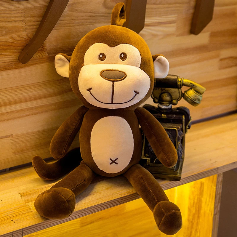 Cute Stuffed Animal Monkey Doll Plush Toys Soft Pillow Monkey Room Decor Kids Baby Child Boy Girlfriend Gift Baby Accompany
Cute Stuffed Animal Monkey Doll Plush Toys Soft Pillow Monkey Room Decor Kids Baby Child Boy Girlfriend Gift Baby Accompany