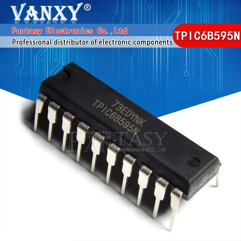 5 шт., TPIC6B595N DIP20 TPIC6B595 DIP 6B595 DIP-20, новая и оригинальная интегральная схема
5 шт., TPIC6B595N DIP20 TPIC6B595 DIP 6B595 DIP-20, новая и оригинальная интегральная схема