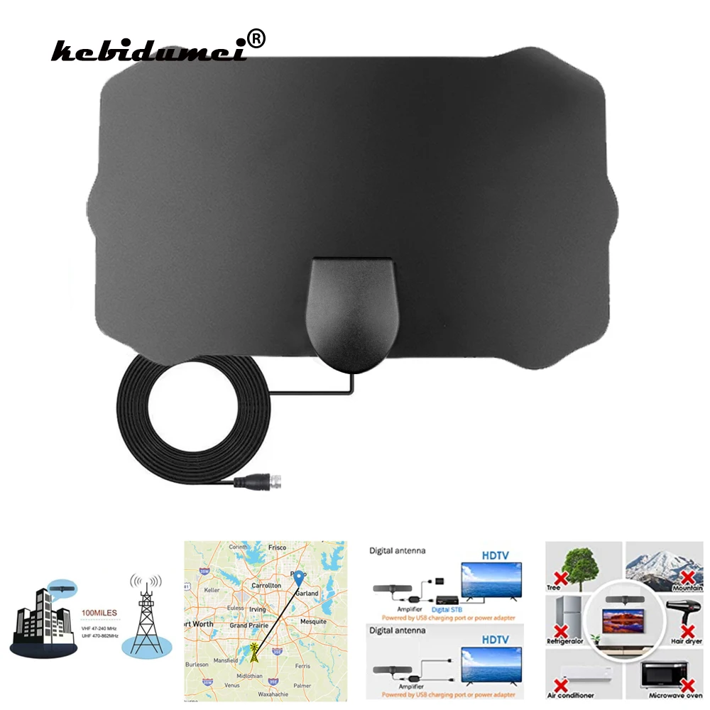 Dropship 8K 4K DTV Antenna 80 Mile Digital TV Antenna HDTV Antennas For Aerial DVB-T DVB-T2 HD Radius VHF UHF Signal Receiver
Dropship 8K 4K DTV Antenna 80 Mile Digital TV Antenna HDTV Antennas For Aerial DVB-T DVB-T2 HD Radius VHF UHF Signal Receiver