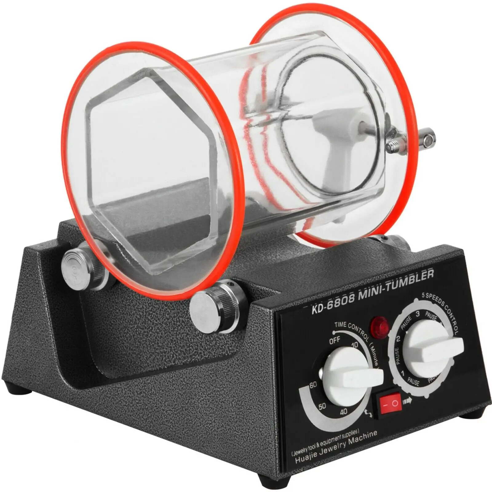 New 3Kg Rotary Tumbler Surface Polisher 6.6 lb Jewelry Polishing Finishing Machine
New 3Kg Rotary Tumbler Surface Polisher 6.6 lb Jewelry Polishing Finishing Machine