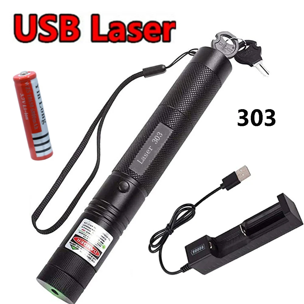 Портативная лазерная указка с USB, фонарик 5 мВт, мощный зеленый лазер 8000 м, ультрадальнее излучение, регулируемый фокус, лазер 303
Портативная лазерная указка с USB, фонарик 5 мВт, мощный зеленый лазер 8000 м, ультрадальнее излучение, регулируемый фокус, лазер 303