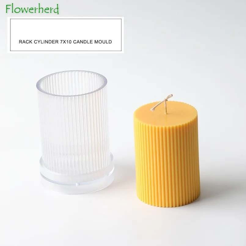 7x10 Vertical Stripe Cylindrical Candle Mold Acrylic Aromatherapy Candle DIY Handmade Candle Making Transparent Molds
7x10 Vertical Stripe Cylindrical Candle Mold Acrylic Aromatherapy Candle DIY Handmade Candle Making Transparent Molds