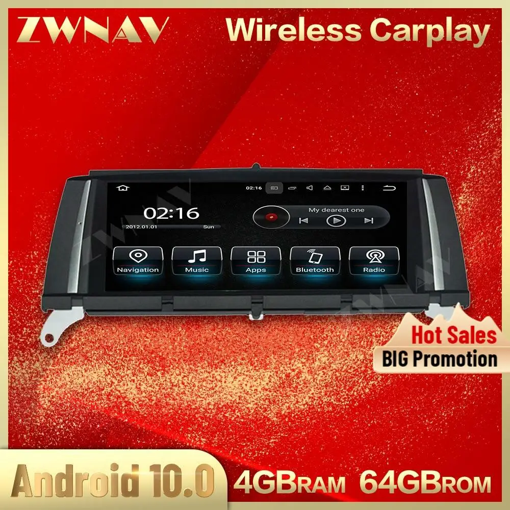 4G+64GB Android 10.0 Screen Car Multimedia Player For BMW X3 2010 2011 2012 GPS NAVIGATION Auto Audio Radio Stereo IPS Head Unit
4G+64GB Android 10.0 Screen Car Multimedia Player For BMW X3 2010 2011 2012 GPS NAVIGATION Auto Audio Radio Stereo IPS Head Unit