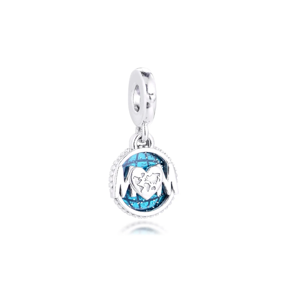 Glitter Globe Mum Dangle Charm Sterling Silver Jewelry Fits Original Snake Chain Bracelets Spring Collection Beads 
Glitter Globe Mum Dangle Charm Sterling Silver Jewelry Fits Original Snake Chain Bracelets Spring Collection Beads