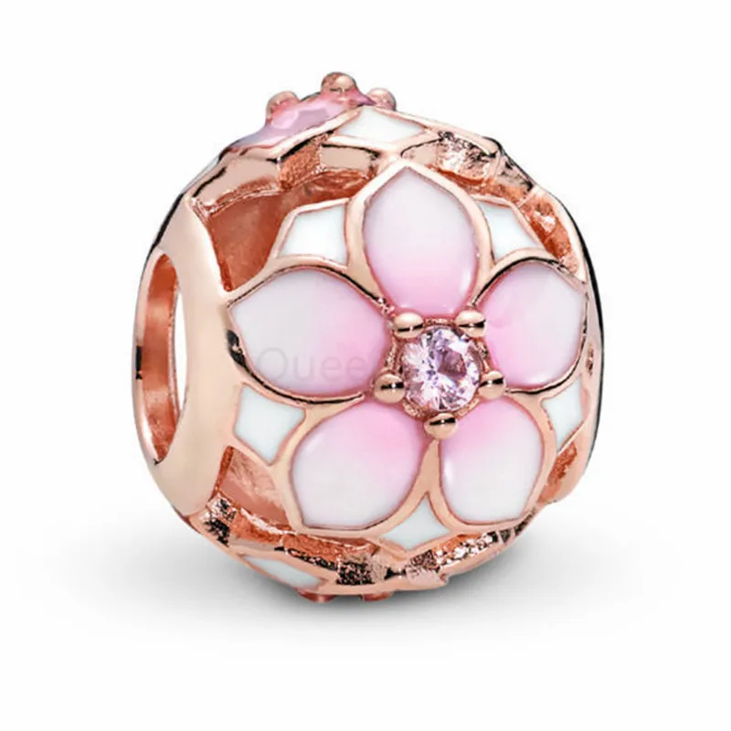 925 Sterling Jewelry Flower Charms Bead European Plant Crystal Charm For Original Bracelet Pendants Beads Women Jewelry Making
925 Sterling Jewelry Flower Charms Bead European Plant Crystal Charm For Original Bracelet Pendants Beads Women Jewelry Making