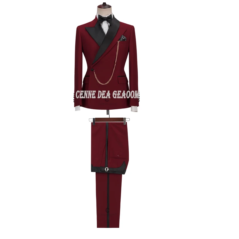 Cenne Des Graoom Turkey Design Men Suits Tuxedo 2 Pieces wine color Wedding Party Singer Groom Costume
Cenne Des Graoom Turkey Design Men Suits Tuxedo 2 Pieces wine color Wedding Party Singer Groom Costume