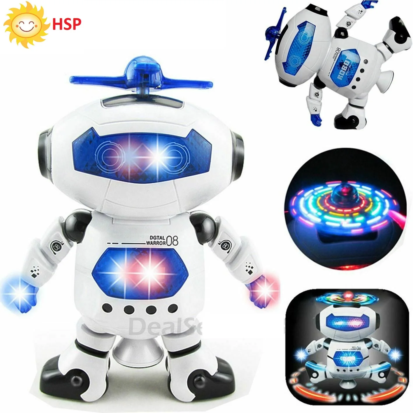 Игрушечный танцующий робот для мальчиков музыкальсветильник кой подарок на день