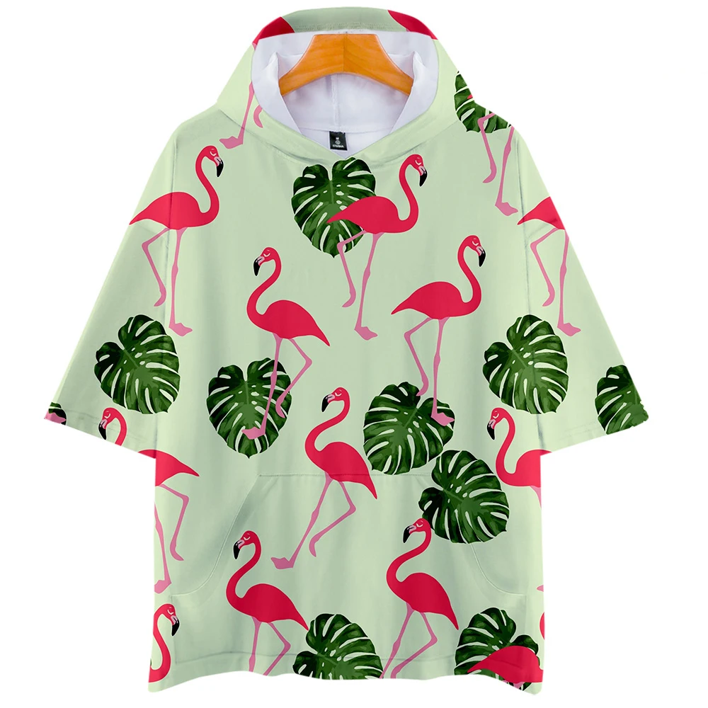 Hot Sale Animal Flamingo 3D Hooded T-shirt Men Women Fashion Cute Print T Shirt Flamingo Clothes Casual Summer Short Sleeve Tops
Hot Sale Animal Flamingo 3D Hooded T-shirt Men Women Fashion Cute Print T Shirt Flamingo Clothes Casual Summer Short Sleeve Tops