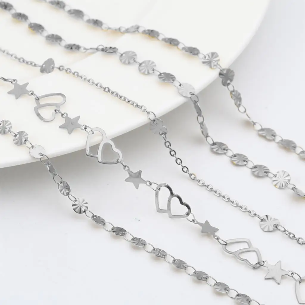 Stainless Steel Anklet For Women Silver Color Chain Anklet Bracelet on the leg Sandals Barefoot Foot-Chain Jewelry Muti-Style
Stainless Steel Anklet For Women Silver Color Chain Anklet Bracelet on the leg Sandals Barefoot Foot-Chain Jewelry Muti-Style