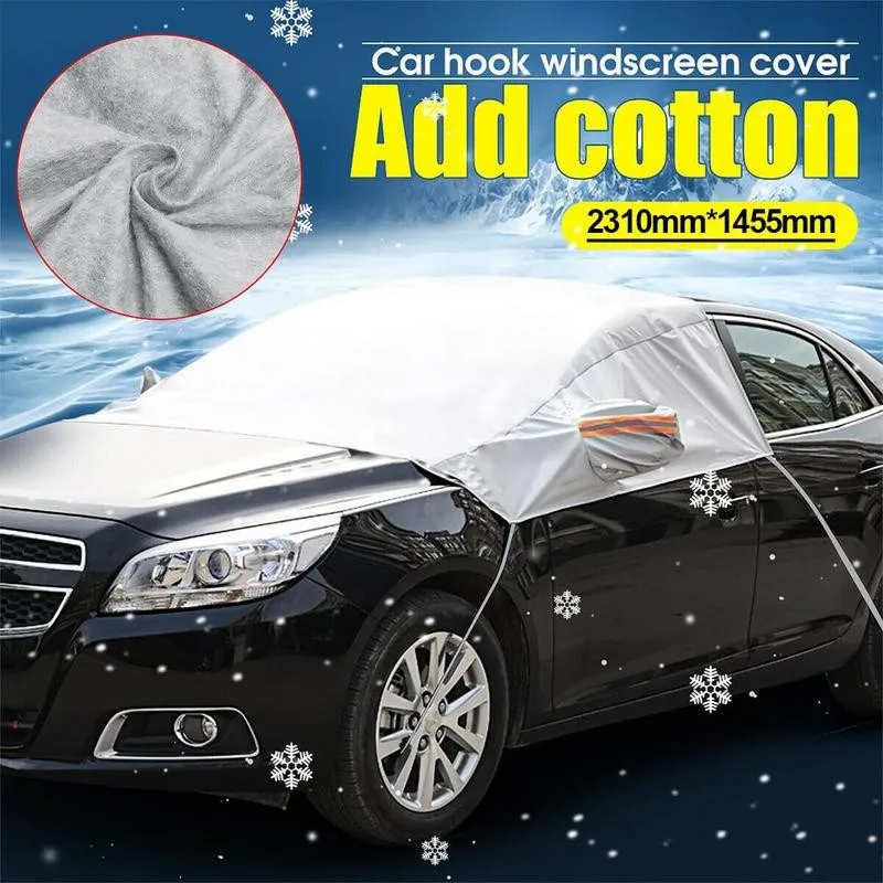 Car Windshield Cover Car Sun Half Cover Car Clothing Front Glass Sun Anti-uv Fully Waterproof Thickened Cover
Car Windshield Cover Car Sun Half Cover Car Clothing Front Glass Sun Anti-uv Fully Waterproof Thickened Cover