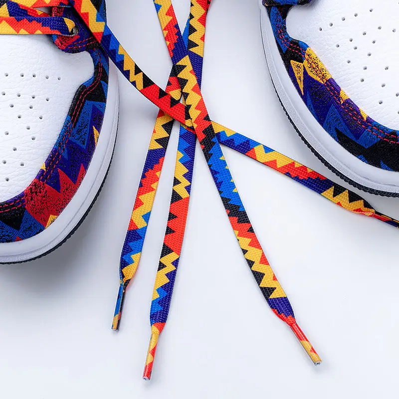 One Pair Hot Sale Colourful Popular Sweater Style Shoelaces For Sneakers Multiple Colour Shoelace For Force One Shoes
One Pair Hot Sale Colourful Popular Sweater Style Shoelaces For Sneakers Multiple Colour Shoelace For Force One Shoes