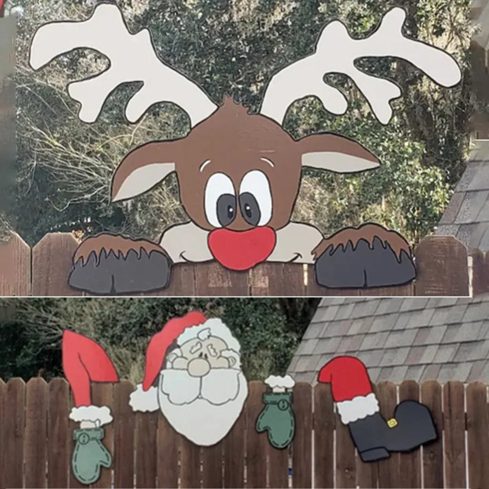 Merry Christmas Santa Claus Fence Peeker Christmas Decor Outdoor Festivity To The Occasion Wall Fence Decoration 2022
Merry Christmas Santa Claus Fence Peeker Christmas Decor Outdoor Festivity To The Occasion Wall Fence Decoration 2022
