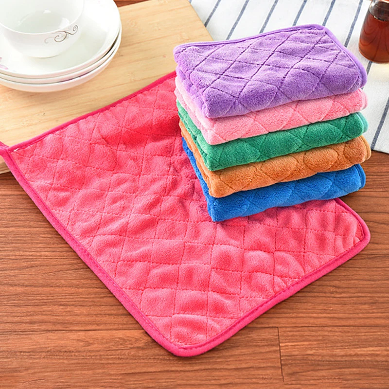 

Multipurpose Coral Fleece Towels Car Washing Rag Thicken Plush Microfiber Cleaning Towel Auto Detailing Cleaning Cloth