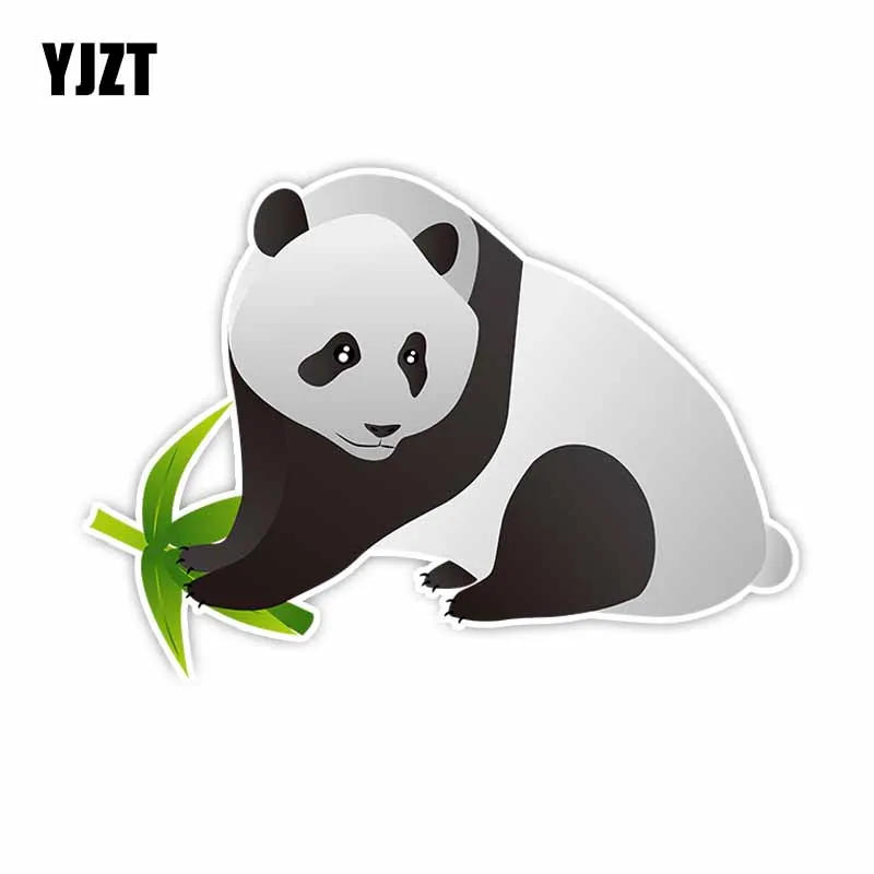 YJZT 10 см * 14 см, забавные Высококачественные наклейки в виде животных, панды, автомобильные наклейки из ПВХ 
YJZT 10 см * 14 см, забавные Высококачественные наклейки в виде животных, панды, автомобильные наклейки из ПВХ