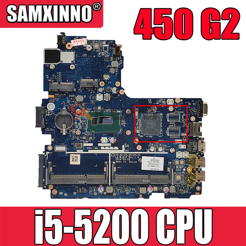Для струйного принтера Hp 450 G2 Материнская плата ноутбука ZPL40/ZPL50/ZPL70 LA-B181P 799552-601 799552-001 аккумулятор большой емкости с SR23Y i5-5200 Процессор 100% тести...
Для струйного принтера Hp 450 G2 Материнская плата ноутбука ZPL40/ZPL50/ZPL70 LA-B181P 799552-601 799552-001 аккумулятор большой емкости с SR23Y i5-5200 Процессор 100% тести...