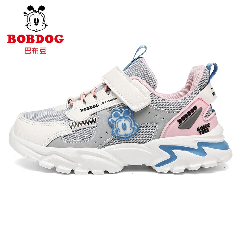 Bobdog children 2021 spring and autumn trend new mesh breathable boys and girls sports soft-soled non-slip running shoes
Bobdog children 2021 spring and autumn trend new mesh breathable boys and girls sports soft-soled non-slip running shoes