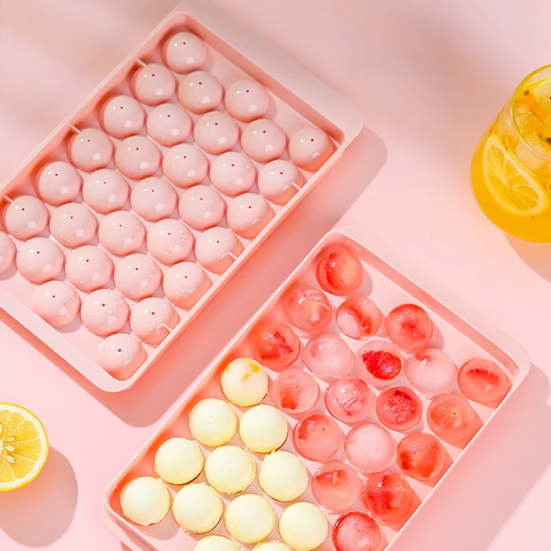 Cavity Plastic Ice Cube Maker Molds with Lid Homemade DIY Frozen Easy Release Taper Round Spherical Shape Ice Trays Moulds
Cavity Plastic Ice Cube Maker Molds with Lid Homemade DIY Frozen Easy Release Taper Round Spherical Shape Ice Trays Moulds