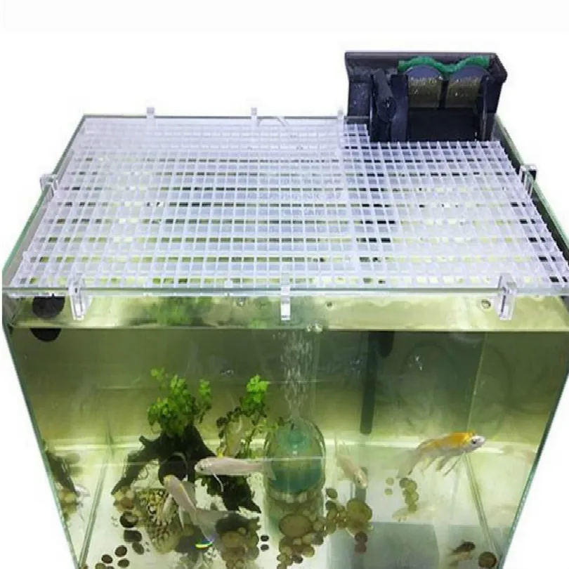Крышка для аквариума 30*30 см крышка аксессуары стеклянная держатели | Дом и сад