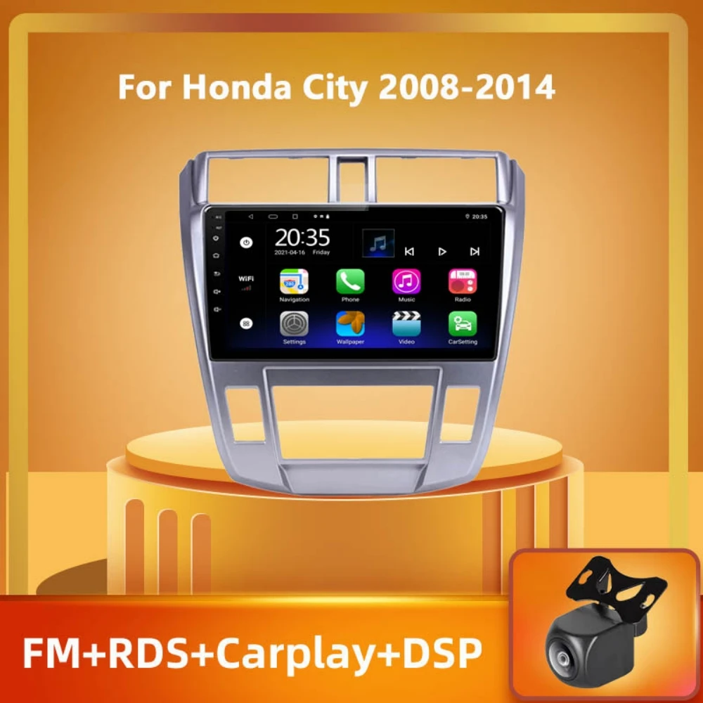 4G Android 2 Din Car Radio Multimedia Videoplayer For Honda City 2008 2009 2010 2011 2012 2013 2014 Navigation GPS Audio 2din
4G Android 2 Din Car Radio Multimedia Videoplayer For Honda City 2008 2009 2010 2011 2012 2013 2014 Navigation GPS Audio 2din