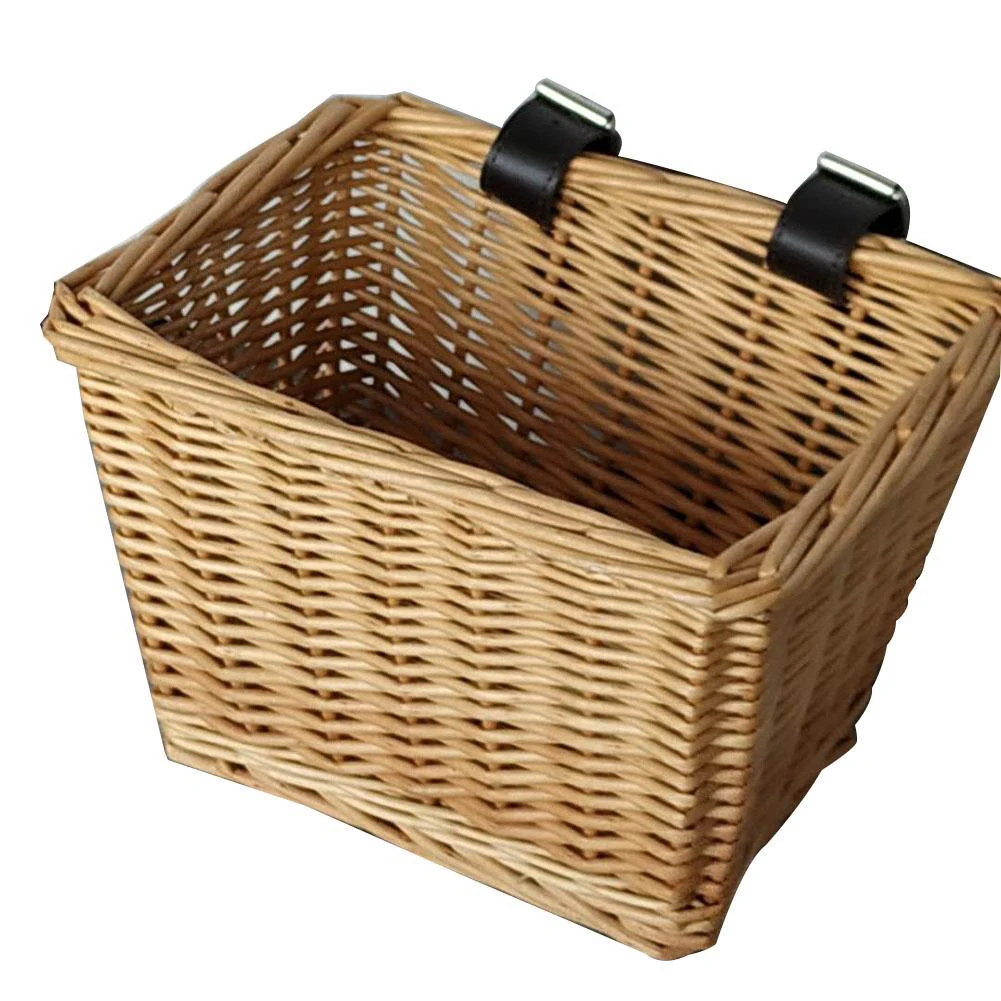 NEW Wicker Bicycle Cycle Bike Basket Deluxe Square Shape Wicker/Straw 25*19*16cm Bicycle Bags Accessories
NEW Wicker Bicycle Cycle Bike Basket Deluxe Square Shape Wicker/Straw 25*19*16cm Bicycle Bags Accessories
