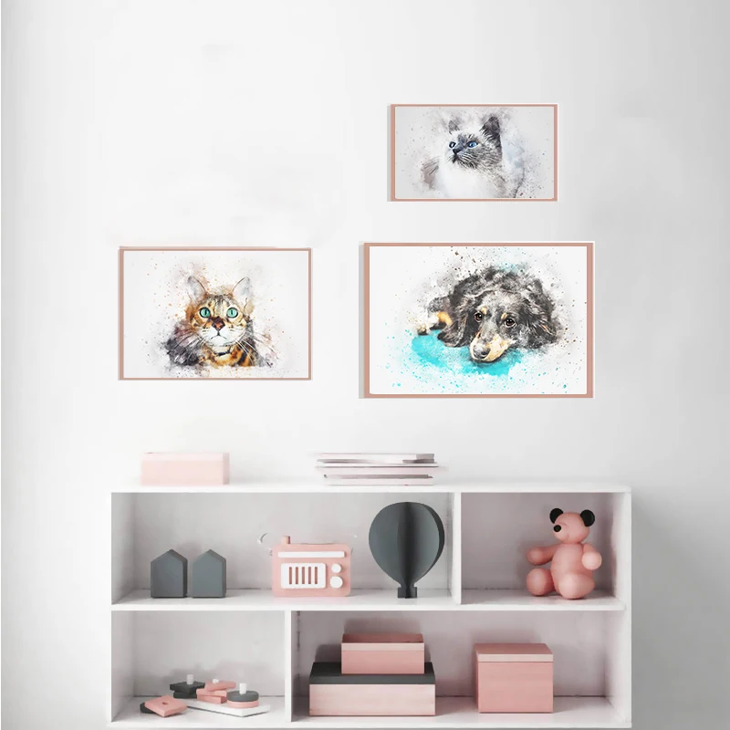 Cat and Dog Living Room Poster Painting Simple Art Printing Wall Painting Home Decoration Nordic Living Room Dining Room Decorat
Cat and Dog Living Room Poster Painting Simple Art Printing Wall Painting Home Decoration Nordic Living Room Dining Room Decorat