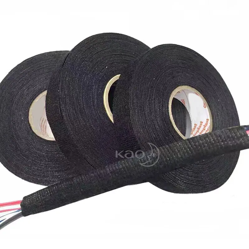 15M 19mm Heat-resistant Flame Retardant Fabric Coroplast Adhesive Cloth Tape Car Home Cable Harness Wiring Loom Protection
15M 19mm Heat-resistant Flame Retardant Fabric Coroplast Adhesive Cloth Tape Car Home Cable Harness Wiring Loom Protection