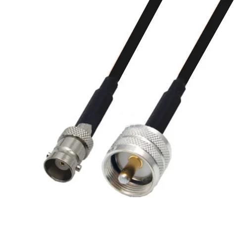 RG58 Cable UHF PL259 Male to BNC Female Connector WiFi Antenna Extension Pigtail jumper cable
RG58 Cable UHF PL259 Male to BNC Female Connector WiFi Antenna Extension Pigtail jumper cable