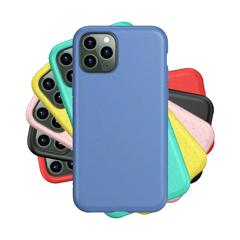 Biodegradable Natural Wheat Straw Matte Case for Iphone 11 Pro Max Eco-friendly Case Cover for Apple iPhone Soft Silicone Cover
Biodegradable Natural Wheat Straw Matte Case for Iphone 11 Pro Max Eco-friendly Case Cover for Apple iPhone Soft Silicone Cover