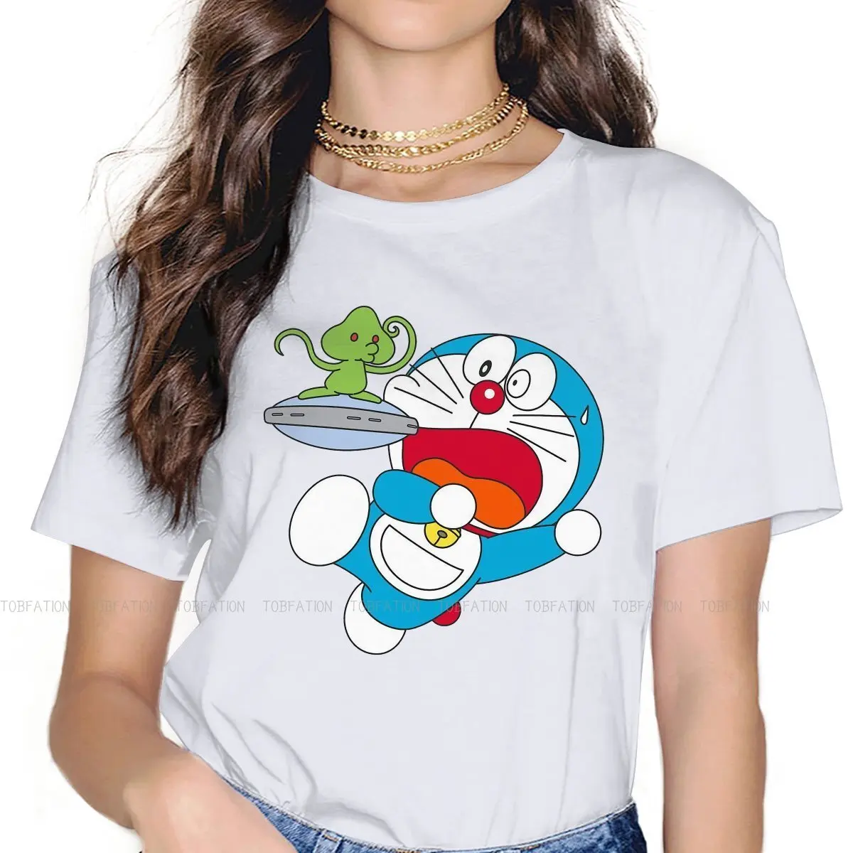 Женские футболки с рисунком страха Doraemon Kawaii Robot Cat манга эстетичная винтажная женская одежда размера плюс хлопковые топы с рисунком
Женские футболки с рисунком страха Doraemon Kawaii Robot Cat манга эстетичная винтажная женская одежда размера плюс хлопковые топы с рисунком