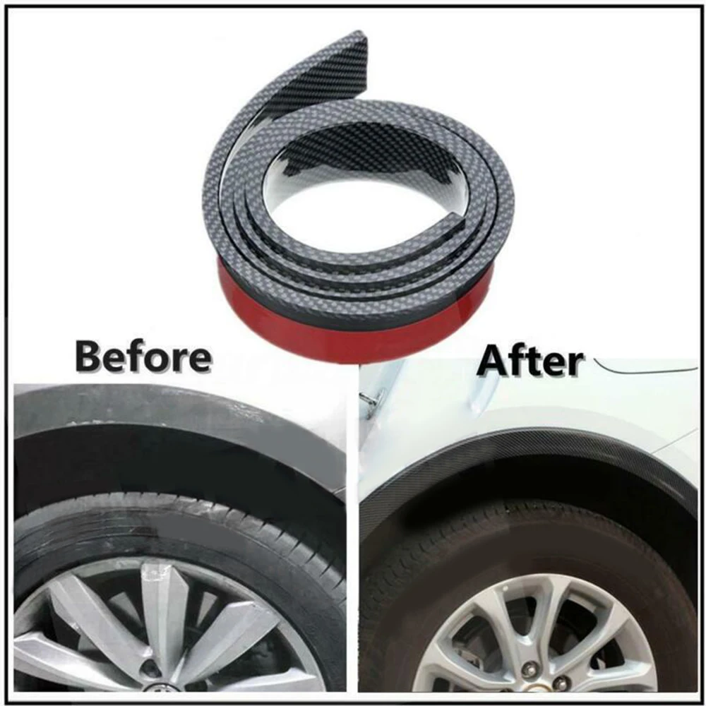 2x5.5cm/1.5M Fender Flare Wheel Eyebrow Trim Protector Lip Carbon Fiber Color Brand New And High Quality Rubber Bumper
2x5.5cm/1.5M Fender Flare Wheel Eyebrow Trim Protector Lip Carbon Fiber Color Brand New And High Quality Rubber Bumper