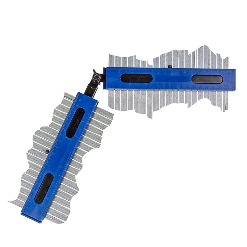 Irregular Lengthened Contour Gauge Duplicator Profile Duplication Template Ruler Jones-03