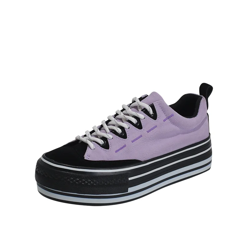 Korean Version of Ulzzang Increased Thick-soled Canvas Shoes Students Casual Small Head Flat with Solid Color Wild Low-top Shoes
Korean Version of Ulzzang Increased Thick-soled Canvas Shoes Students Casual Small Head Flat with Solid Color Wild Low-top Shoes