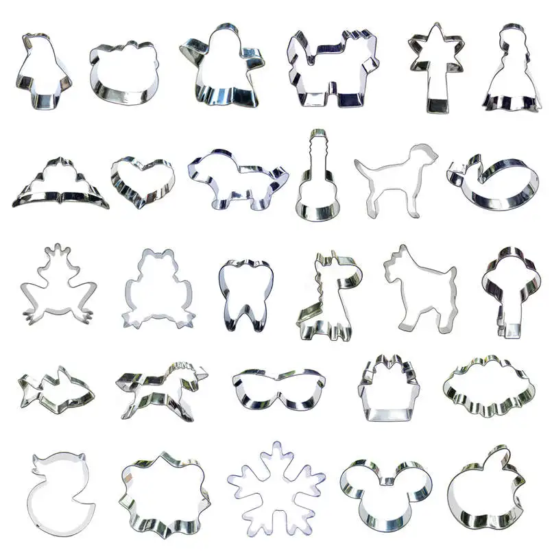 Различные формы для печенья из нержавеющей стали
Различные формы для печенья из нержавеющей стали