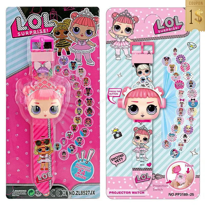 3D Projection Watch LOL Surprise Dolls Kids Watches Cartoon Boys Girls Sports Watch Gift Clock
3D Projection Watch LOL Surprise Dolls Kids Watches Cartoon Boys Girls Sports Watch Gift Clock