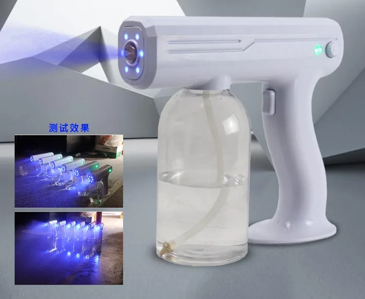 Dc Battery Indoor Handheld Atomizing Disinfection Gun Car Interior Sterilization Spray Charging Sprayer Deodorizing Blue Nano
Dc Battery Indoor Handheld Atomizing Disinfection Gun Car Interior Sterilization Spray Charging Sprayer Deodorizing Blue Nano