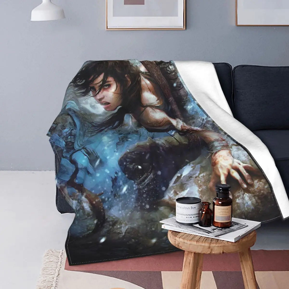 Lara Croft Blankets Flannel Summer Tomb Raider VideoGame Multifunction Super Soft Throw Blankets for Bed Travel Rug Piece
Lara Croft Blankets Flannel Summer Tomb Raider VideoGame Multifunction Super Soft Throw Blankets for Bed Travel Rug Piece
