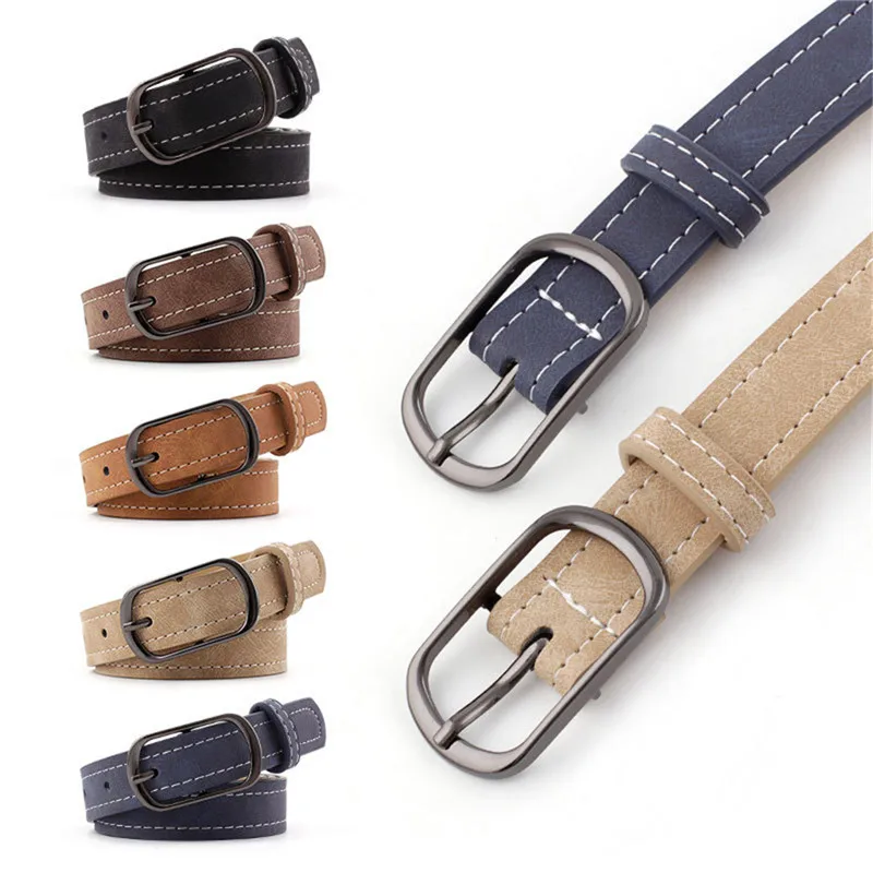 2020 2.5cm Wide Leather Waist Strap Belt Black Brown High Quality Women Square Metal Buckle Belts Ladies Female Belts For Jeans
2020 2.5cm Wide Leather Waist Strap Belt Black Brown High Quality Women Square Metal Buckle Belts Ladies Female Belts For Jeans
