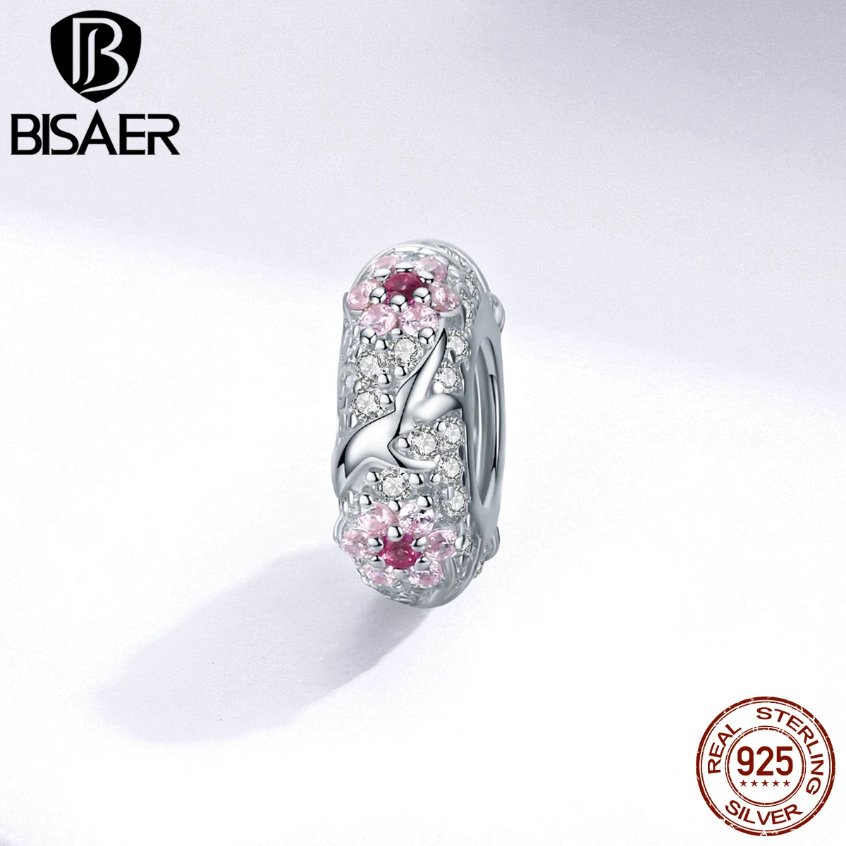 Plum Spacer BISAER High Quality 925 Sterling Silver Pink Primrose Beads Blooming Flower Charms fit Bracelets 925 Jewelry EFC152
Plum Spacer BISAER High Quality 925 Sterling Silver Pink Primrose Beads Blooming Flower Charms fit Bracelets 925 Jewelry EFC152
