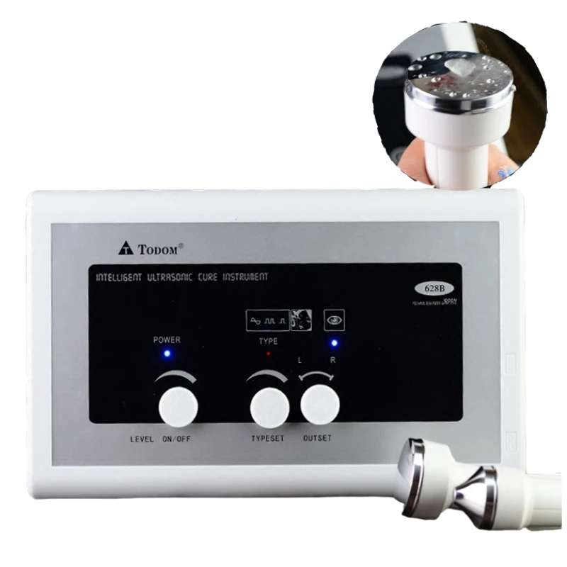 Intelligent Ultrasonic Cure Instrument Microcomputer Ultrasonic Beauty Instrument 628B 220V
Intelligent Ultrasonic Cure Instrument Microcomputer Ultrasonic Beauty Instrument 628B 220V