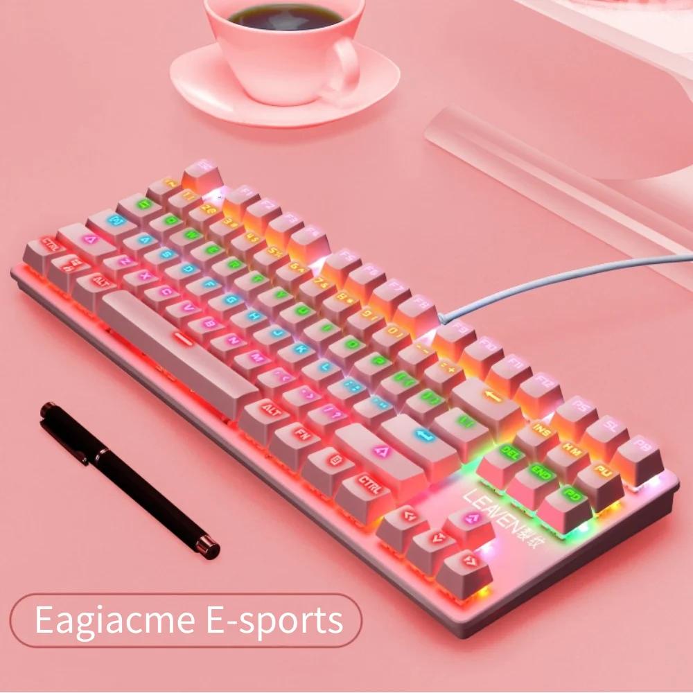Игровая механическая клавиатура, 87 клавиш, 4 клавиши, переключатель MX, игровые клавиатуры опционально для планшетов, настольных ПК, проводна...
Игровая механическая клавиатура, 87 клавиш, 4 клавиши, переключатель MX, игровые клавиатуры опционально для планшетов, настольных ПК, проводна...