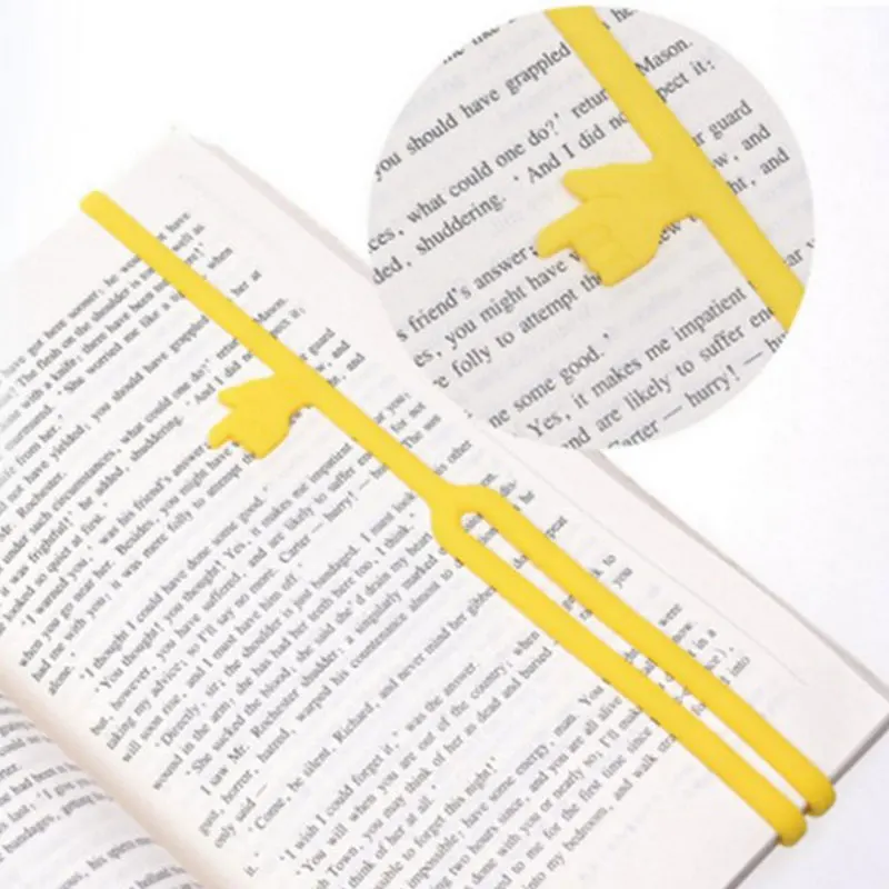 1pcs New Cute Silicone Finger Pointing Bookmark Book Mark Office Supply Funny Gift
1pcs New Cute Silicone Finger Pointing Bookmark Book Mark Office Supply Funny Gift