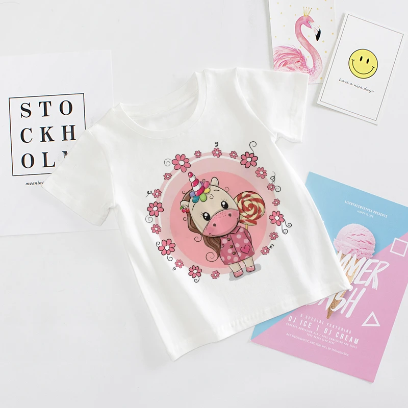 Children Boys Short Sleeves White Tees Summer Fashion Unisex Unicorn T-shirt Baby Kids Trend Cute Tops For Girls Clothes.
Children Boys Short Sleeves White Tees Summer Fashion Unisex Unicorn T-shirt Baby Kids Trend Cute Tops For Girls Clothes.